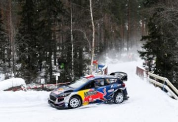 Sebastian Ogier y su copiloto Julien Ingrassia