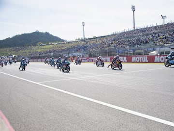 El GP de Japón se corrió en las primeras cuatro ediciones  en el circuito de Suzuka, y las dos siguientes en Fuji Speedway. En 1999 y desde 2004 hasta la actualidad, el Gran Premio se trasladó al circuito Twin Ring Motegi, y en los años restantes se disputó en Suzuka.