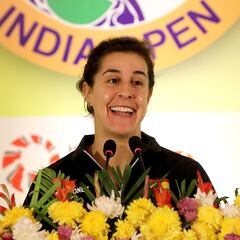 Carolina Marín vuelve a escena en la India ante Okuhara