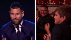 El discurso de Messi hacia sus hijos tras ganar The Best