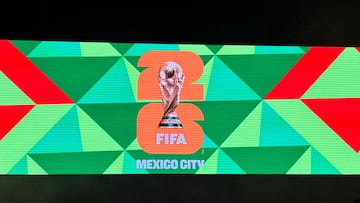 Presentan el logo de la Ciudad de México como sede del Mundial 2026