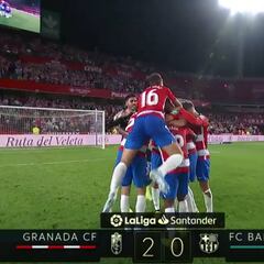 Resumen del Granada vs Barcelona de LaLiga Santander