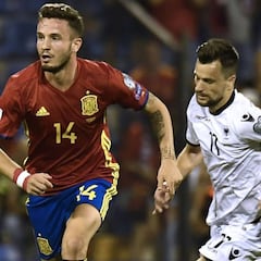 Saúl Ñíguez fue titular con la Absoluta por primera vez