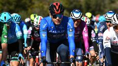 Filippo Ganna en la Tirreno Adriático (Getty Images)