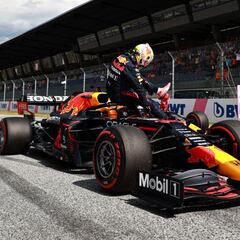 Verstappen y Norris pintan de naranja la parrilla de Austria