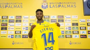 10/02/18 FUTBOL PRIMERA DIVISION
UD LAS PALMAS
PRESENTACION DE EZEKIEL