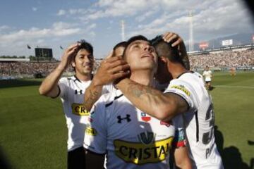 Los albos no tuvieron problemas para superar a Cobreloa, en la pen&uacute;ltima fecha del torneo.