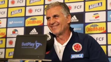 Rueda de prensa de Carlos Queiroz: Horarios, cómo y dónde ver al técnico de la Selección Colombia que hablará este lunes 9 de noviembre desde las 2:30 p.m.