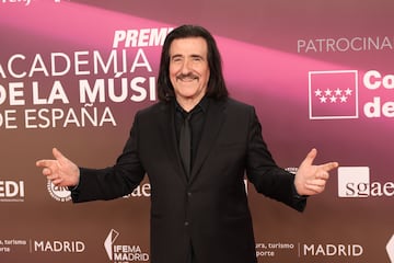Luis Cobos en la alfombra roja de los Premios de la Academia de la M¨²sica de Espa?a.