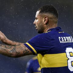 Cardona, de menor a mayor vs. Argentinos pese a la expulsión