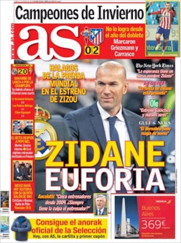 Las portadas de los diarios deportivos del mundo