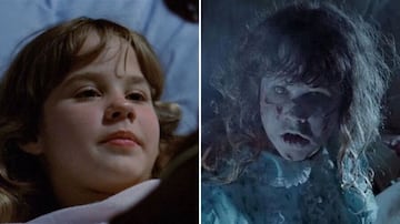 Así lucía Linda Blair en The Exorcist