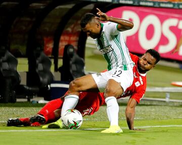 Atlético Nacional y América de Cali empataron a dos goles en el Atanasio Girardot por la fecha 15 de la Liga BetPlay 2020. Los de Juan Cruz Real comenzaron ganando con gol de Duván Vergara en el primer tiempo y en la segunda mitad, aumentaron la ventaja a través de Carlos Sierra. Por los locales marcaron Andrés Andrade y Brayan Rovira.
