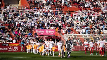 El Carlos Belmonte en el partido del Albacete ante el Granada.