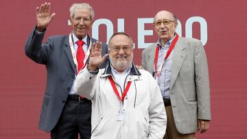 Jim¨¦nez, Bahamontes y Rela?o, homenajeados en la etapa