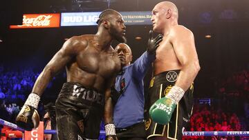 Deontay Wilder y Tyson Fury.