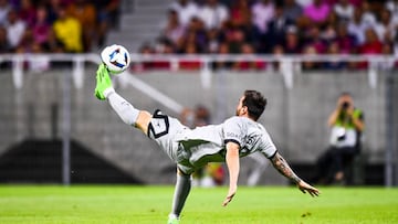 30 Lionel Leo MESSI (psg) during the Ligue 1 Uber Eats match between Clermont and Paris Saint Germain at Stade Gabriel Montpied on August 6, 2022 in Clermont-Ferrand, France. (Photo by Philippe Lecoeur/FEP/Icon Sport via Getty Images) - Photo by Icon sport