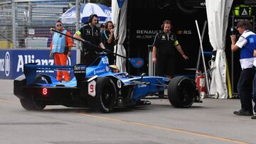 2017/2018 FIA Formula E Championship.
 Round 2 - Hong Kong, China.
 Sunday 03 December 2017.
 Sebastien Buemi (SUI), Renault e.Dams, Renault Z.E 17.
 Photo: Mark Sutton/LAT/Formula E
 ref: Digital Image DSC_2889