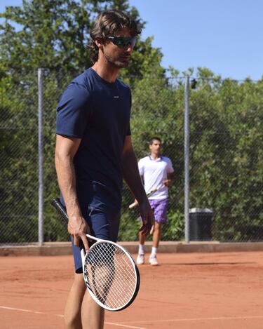 Juan Carlos Ferrero y Carlos Alcaraz.
