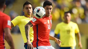 Hernández se lesiona con Chile