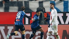Luis Fernando Muriel anota en la victoria ante AC Milan