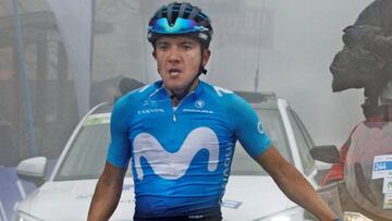 El corredor ecuatoriano Richard Carapaz (Movistar) se impuso en la segunda etapa de la Vuelta a Asturias en la subida al Alto del Acebo y se llev&oacute; la general de la ronda asturiana.