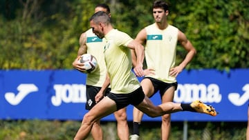 Eibar entrenando