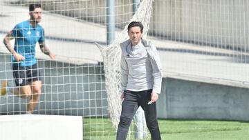 Marcelino García Toral, en Lezama.