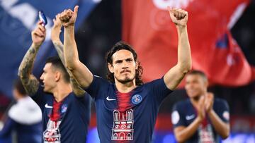 Cavani deja en el aire su futuro y el Atlético no lo pierde de vista