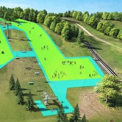 Esquí los 365 días del año: Teruel abre la primera pista de esquí 'sin nieve' en España