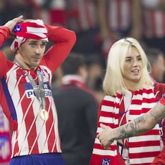 La mujer de Griezmann: "Con él el Atleti ganará la 1ª Champions"