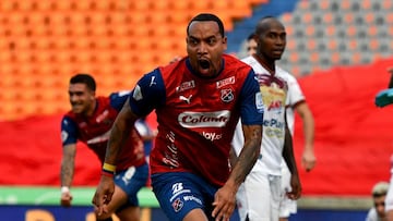 Felipe Pardo en un partido de Independiente Medellín en la Liga BetPlay