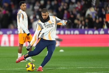 El delantero francés salió inspirado y fue su noche ante el Real Valladolid