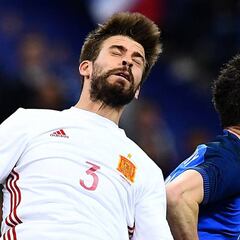 Piqué: "La que imputó a Messi estaba en el palco del Madrid"