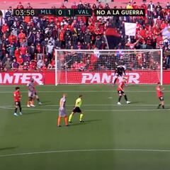 El golazo imparable y por la escuadra de Gabriel Paulista