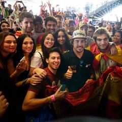 Locura por Fernando Alonso en una carrera ‘Made in América’