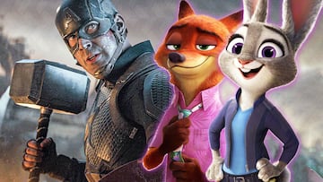 vengadores endgame capitan america chris evans zootopia 2 zootropolis 2 nick judy
