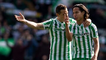 Guardado y Lainez son titulares en el Betis vs Celta de Vigo