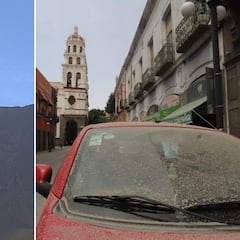 Así son las espectaculares imágenes de la caída de ceniza del volcán Popocatépetl en Puebla