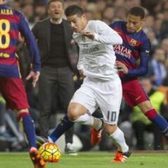 James, Bacca y Murillo, los más destacados del fin de semana