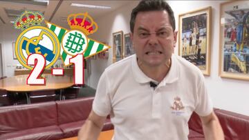 La euforia de Roncero: "¡Hasta el final, Ramos Real!, ¡Líderes!"