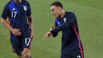 El lateral estadounidense Sergi&ntilde;o Dest marc&oacute; su primer gol con USMNT ante Jamaica, tanto que signific&oacute; el tercero de la semana tras su doblete con Barcelona.