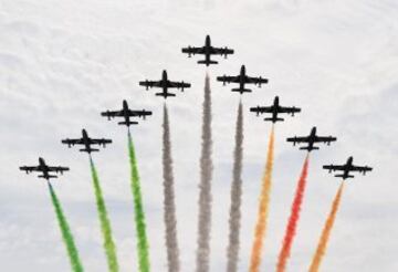 Gran ambiente en Monza. 