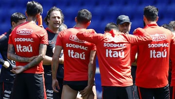 Herrera desclasifica dura pelea entre Pizzi y plantel de la Roja