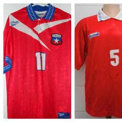 ¡Para no creer! La evolución de la camiseta de la Roja