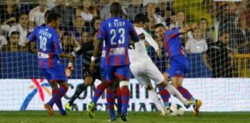 Levante-Real Madrid. 2-2. Morata marca el gol del empate.