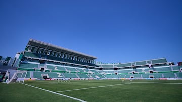 General View Stadium during the match between Mexico (Mexican national team) and Venezuela as part friendly womens match at Agustin Coruco Diaz Stadium, on October 26, 2024, in Zacatepec, Morelos, Mexico.