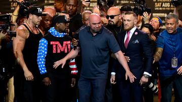 Dana White descarta que Conor McGregor tenga su revancha ante Floyd Mayweather Jr