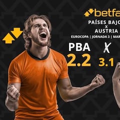 Pronósticos Países Bajos vs. Austria: horario, TV, estadísticas y clasificación