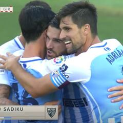 Resumen y goles del Málaga vs Girona de LaLiga SmartBank